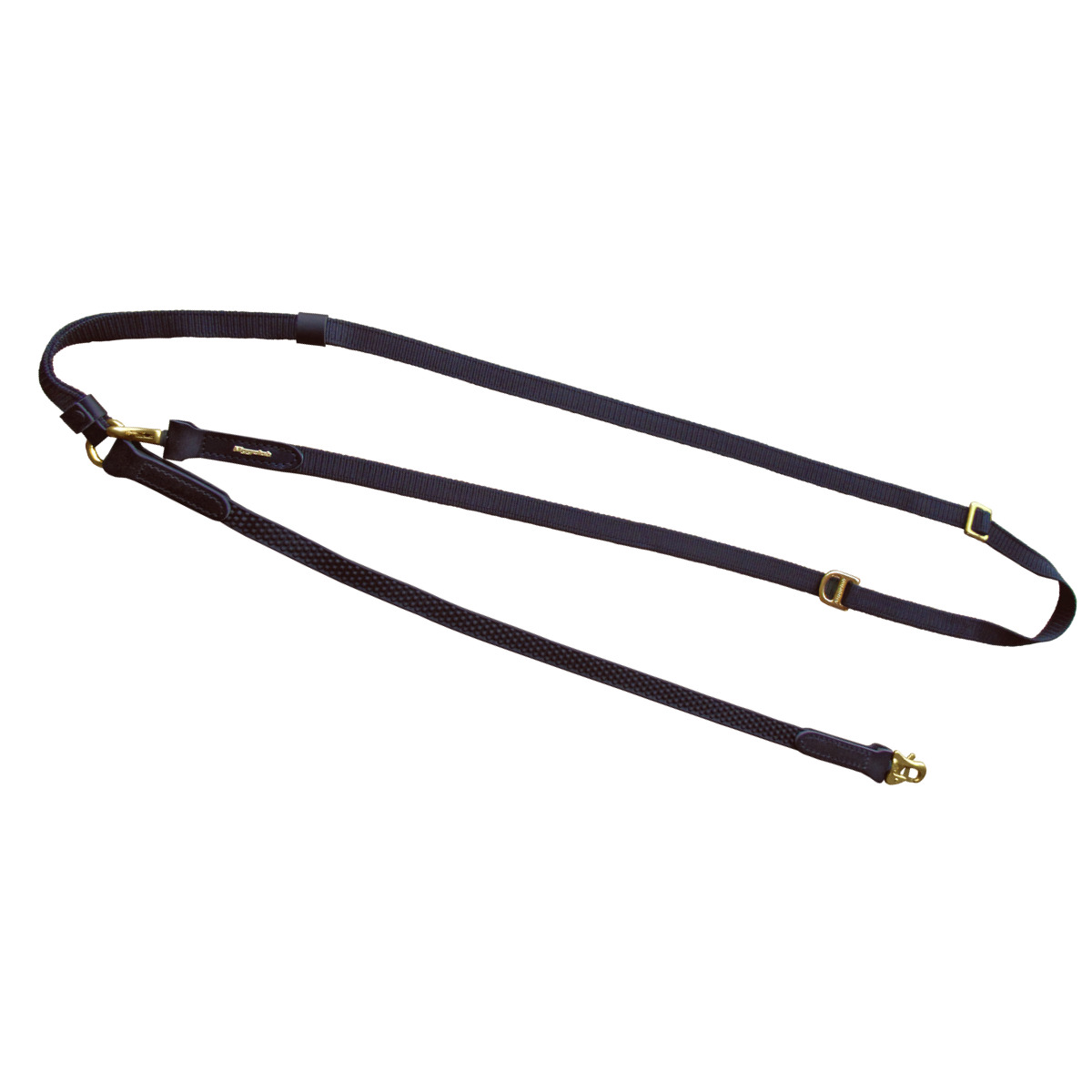 Laisse de cou Grip noir 15mm